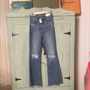 American Eagle Outfitters Blue Flare Jeans